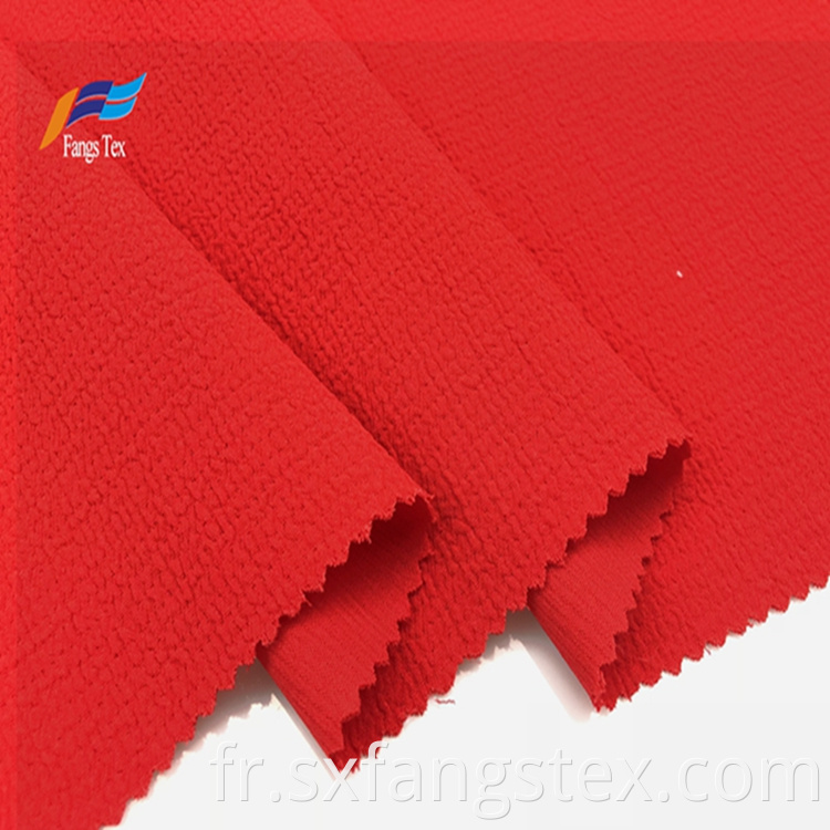 100% Polyester Dyed Bubble Crepe SSY Lady Fabric 1
